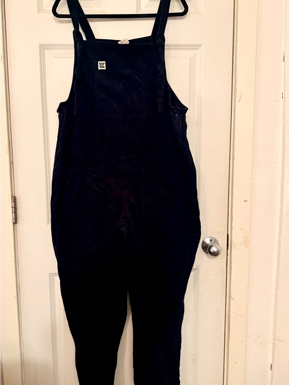 Lucy & Yak Corduroy Overalls - Black Women's Jumpsuit
